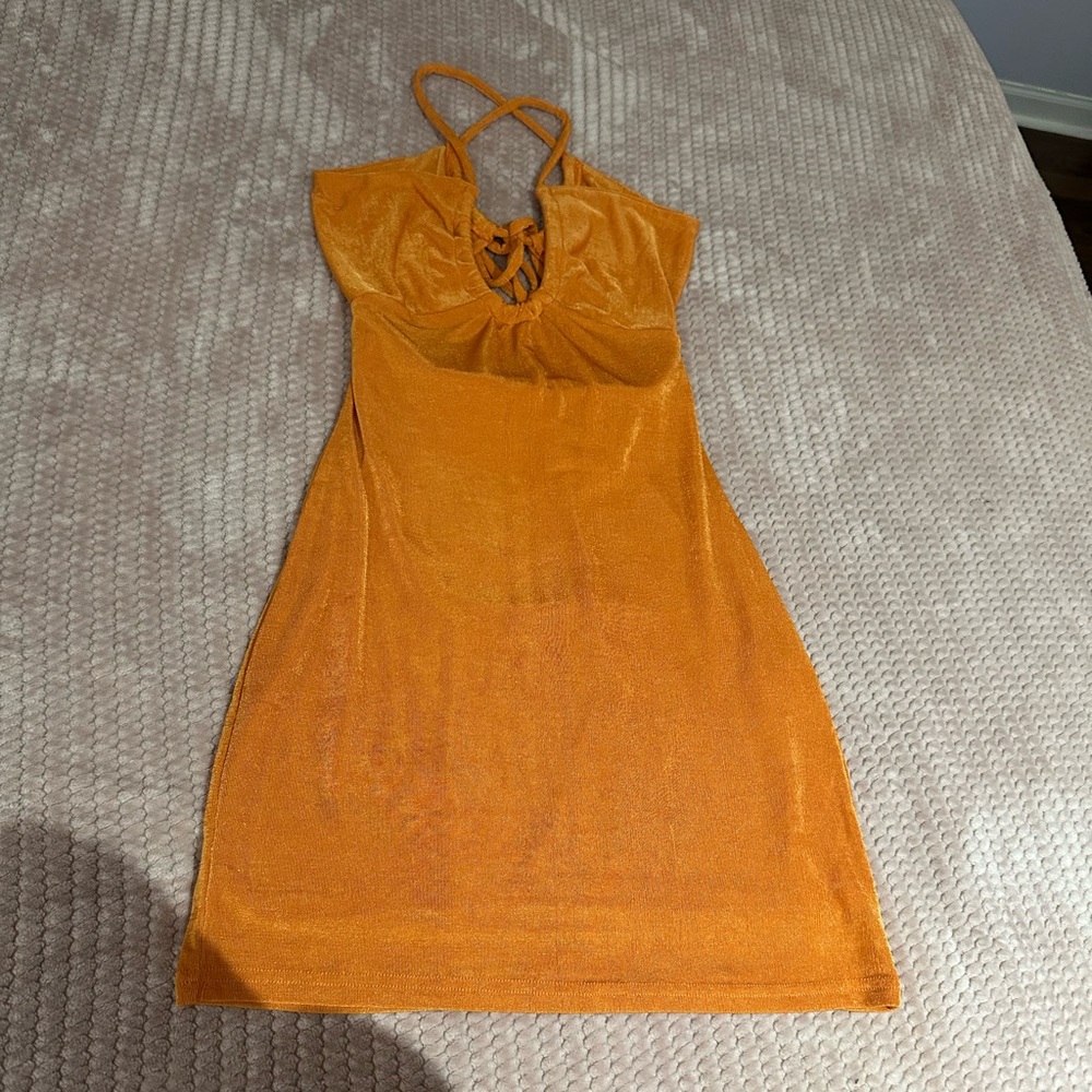 NWT PEPPERMAYO golden girl mini dress (Size: 2)